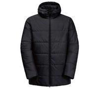Men's transition jacket Jack Wolfskin DEUTZER LONG JKT M black breathable material black (1207451_6000)