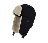 Mens Trapper Hat Trooper Hat Ear Flap Bomber Hats Winter Warm Hunting Hats Windproof Cycling Cap Thermal Ski Snowboard Caps Aviator Cap Neck Warmer Lamb Wool Lining Outdoor Sports Caps Headwear