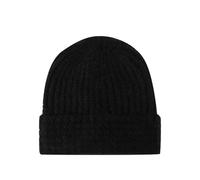 Mens Trapper Hat with Fleece Lining Soft Lightweight Comfortable Neck Warmer Earflap Windproof for Winter Hat Knitted Hats Slouch Caps Knit Beanie Unisex Classic Hats Cuffed Beanie Ski (Black, A)