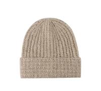 Mens Trapper Hat with Fleece Lining Soft Lightweight Comfortable Neck Warmer Earflap Windproof for Winter Hat Knitted Hats Slouch Caps Knit Beanie Unisex Classic Hats Cuffed Beanie Ski (Khaki, A)
