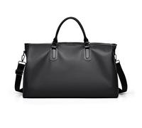 Mens Travel Duffles Business Trip Travelling Handbag Lightweight Storage Bag Weekender Overnight(Noir)