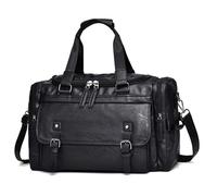 Mens Travel Duffles Men's Handbag Travel Bag Business Trip Shoulder Crossbody Bag Luggage Bag Weekender Overnight(Noir)