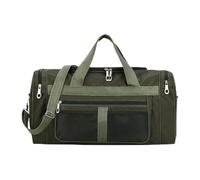 Men's Travel Sports Bag - Large Duffel Carry, Gym Workout Handbag | Oxford Fabric Waterproof Training Backpack Design, Spacious Wet Dry Shoe Compartment Perfect For Yoga, Camping, Fitness, Outdoor Wee