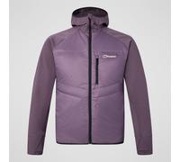 Men's Trawden Hybrid Hooded Jacket - Purple