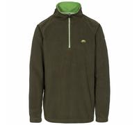 Men's Trespass Blackford Zip Neck Warm Fleece Top Microfleece Pull Over