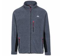 Mens Trespass Jynx Heavyweight Full Zip Fleece Jacket with Rib Effect