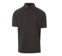 Men's Trespass Kelleth DLX Polo Shirt in Black