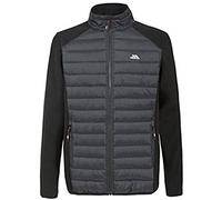 Mens Trespass Saunter Fleece Hybrid Jacket | AT300 Black