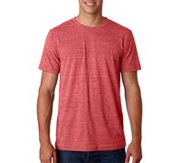 Men's Tri-blend Tee (Red TriBlend) (Large) (US)