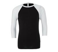 Mens Triblend 3/4 Sleeve Baseball T-Shirt Casual Raglan Top by Bella Canvas