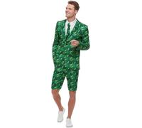 Mens Tropical Palm Tree Suit