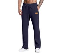 Mens Trousers Elasticated Waist Utility wear Working Yoga ace Beige Bootcut Bouldering Breathable Brown Canvas Chef Chefs Climbing Combats Comfy Drawstring
