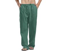 Mens Trousers Long Sweatpants Tracksuit Jogging Bottoms Man's Lounge Beach Pants Athletic Loose Fit Workout Running Gym Army Green
