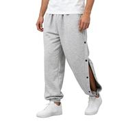 Men'S Trousers, Mens Sweatpants Quick Release Basketball Sweatpants With Side Zipper And Light Fleece For Casual Sports And Athletic Training Comfort (Grey, Xl)