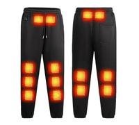 Mens Trousers - Men's Winter Thermal Heated Trousers With Advanced Heating Technology For Outdoor Cold Weather Activities And Everyday Comfortable Wear