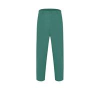 Men's Trousers Tight Business Casual Zip Pockets Lightweight Thin Large Hundred Plain Men's Suit Trousers Pleated Trousers Men, Green, XL