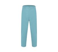 Men's Trousers Tight Business Casual Zip Pockets Lightweight Thin Large Hundred Plain Men's Suit Trousers Pleated Trousers Men, sky blue, XL