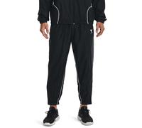 Men's Trousers Under Armour Project Rock Woven Activewear Pants in Black