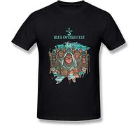 Men's Tshirt Blue Oyster Cult Fire of Unknown Origin Black L