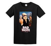 Mens Tshirt Funny Bad Taste, Retro, Movie, Peter Jackson, Spitting Image, Tee Shirts for Men Adult Size 3XL Black