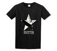 Mens Tshirt Funny Tntg - Led Logo Zeppelin Tee Shirts for Men Adult Size XL Black