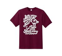Men's tshirt Soft Kitty Warm Kitty Comedy TV Show | Crew Neck Unisex T-shirt |Soft Kitty Funny Cute Cat Song Sheldon Nerd Show Top Cat lovers Regular Fit 100% Cotton tee shirt for UK Men/Women/Kids