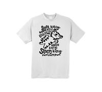 Men's tshirt Soft Kitty Warm Kitty Comedy TV Show | Crew Neck Unisex T-shirt |Soft Kitty Funny Cute Cat Song Sheldon Nerd Show Top Cat lovers Regular Fit 100% Cotton tee shirt for UK Men/Women/Kids