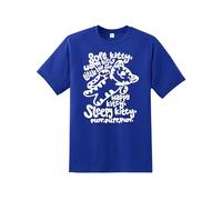 Men's tshirt Soft Kitty Warm Kitty Comedy TV Show | Crew Neck Unisex T-shirt |Soft Kitty Funny Cute Cat Song Sheldon Nerd Show Top Cat lovers Regular Fit 100% Cotton tee shirt for UK Men/Women/Kids
