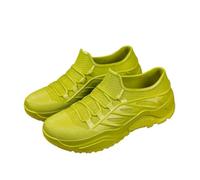 Men's Tube Rain Boots Wear-resistant Waterproof Lightweight Gathering Anti-slip Water(Green,39)