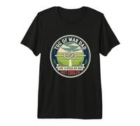 Mens Tug of War Dad Team Strength Athlete Father's Day Premium T-Shirt