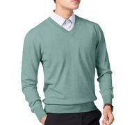 Mens Turtle Neck Jumper Cotton Chunky Cable Knit Sweater Tops Winters Warm Jumper Long Sleeve Knitwear Pullover Sweaters Contrast Color Patchwork Jumpers for Christmas, Business, Outing
