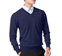 Mens Turtle Neck Jumper Cotton Chunky Cable Knit Sweater Tops Winters Warm Jumper Long Sleeve Knitwear Pullover Sweaters Contrast Color Patchwork Jumpers for Christmas, Business, Outing