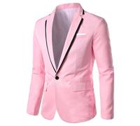 Men'S Tuxedo Jackets Black | Mens Dress Jackets Formal Regular Fit Suit Jacket Multi-Pocketed Dinner Jacket Solid Color Formal Jackets Business Casual Smart Single-Breasted Jacket Comfortable Blazer