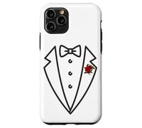 Mens Tuxedo Wedding or Party Suit Flower Case for iPhone 11 Pro