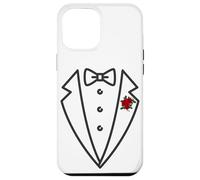Mens Tuxedo Wedding or Party Suit Flower Case for iPhone 12 Pro Max