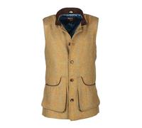 Men's Tweed Gilets Shooting Hunting Country Men Waistcoat British (UK, Alpha, L, Regular, Regular, Skipton Check)