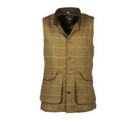 Men's Tweed Gilets Shooting Hunting Country Men Waistcoat British (UK, Alpha, M, Regular, Regular, Heathland)