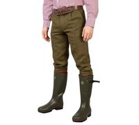 Men's Tweed Shooting Breeks Wool-Blend Fully Lined British Made Hunting Trousers Cropped Pants (UK, Numeric, 34, Regular, Regular, Dark Check)