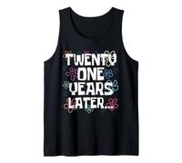Mens Twenty One Years Later | 21st Birthday Celebration Tank Top