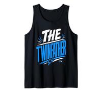 Mens Twin Dad THE TWINFAHTER Funny Twins Fathers Tank Top