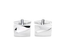 Men's Twist Knot Cufflinks, Gold & Silver-Tone, French Shirt Classic Design ,Light Yellow Gold,One Size