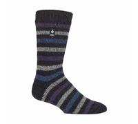 Mens Twist Style Thermal Socks by Heat Holders - Fluffy Inner Socks