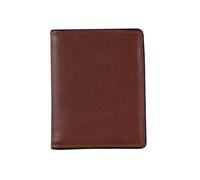Men's Two-Colour Pebble Grain Leather Business Card Holder with RFID Blocking