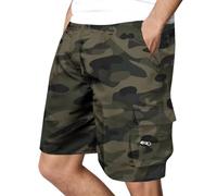Mens UK Combat Shorts Cotton Cargo Camo Shorts with Multi Pockets Fashion Scruffs Work Utility & Safety Loose Fit Overalls Workwear CE1 XL