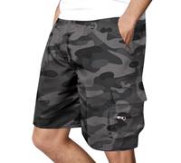 Mens UK Combat Shorts Cotton Cargo Camo Shorts with Multi Pockets Fashion Scruffs Work Utility & Safety Loose Fit Overalls Workwear CE2 3XL