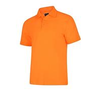Uneek UC114 Mens Active Cotton Poloshirt Charcoal 2XL Colour: Charcoal 2XL