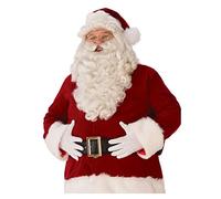 Mens Ultra Premium Santa Beard and Wig