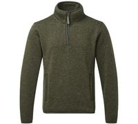 Mens Ultra Warm Fleece Lined 1/4 Zip Sweater Pullover Hardwearing Zip Pockets