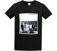 Men's Ultravox Vienna T-Shirt Print Tees Short Sleeve O Neck Black 3XL