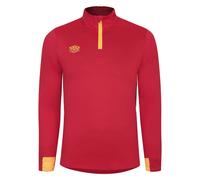 Men's Umbro Premier Mid Layer Training Top in Red